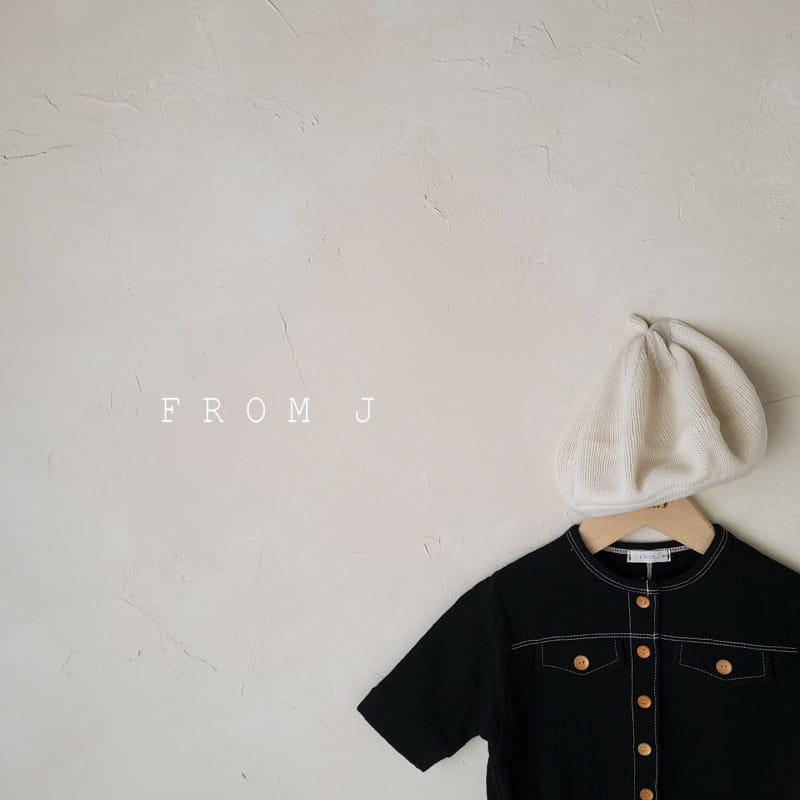 FROM J - Korean Children Fashion - #Kfashion4kids - Pocket Stitch Bodysuit - 2