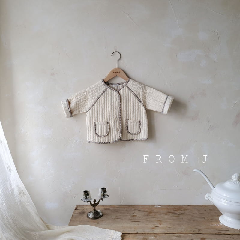 FROM J - Korean Children Fashion - #Kfashion4kids - Milky Quilting Jumper