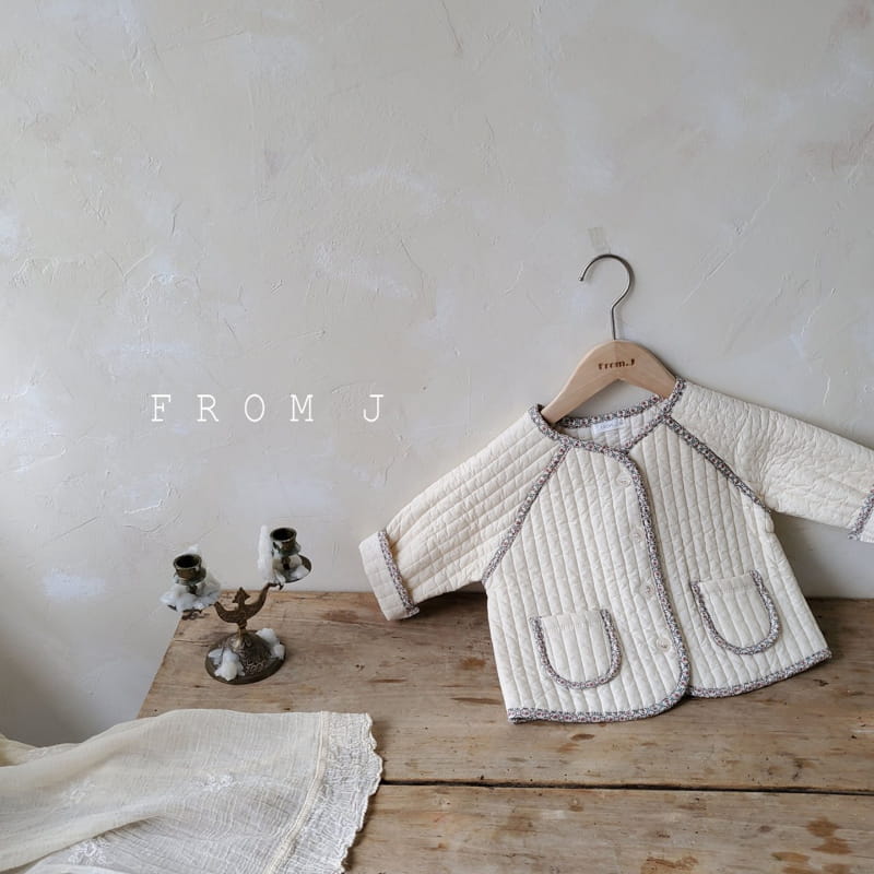 FROM J - Korean Children Fashion - #Kfashion4kids - Milky Quilting Jumper - 2