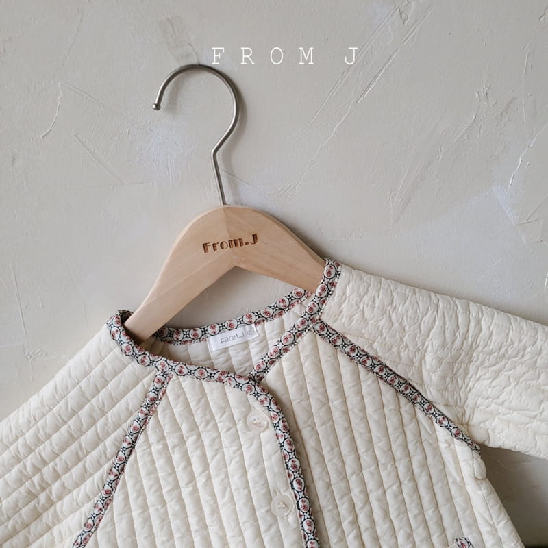 FROM J - Korean Children Fashion - #Kfashion4kids - Milky Quilting Jumper - 3