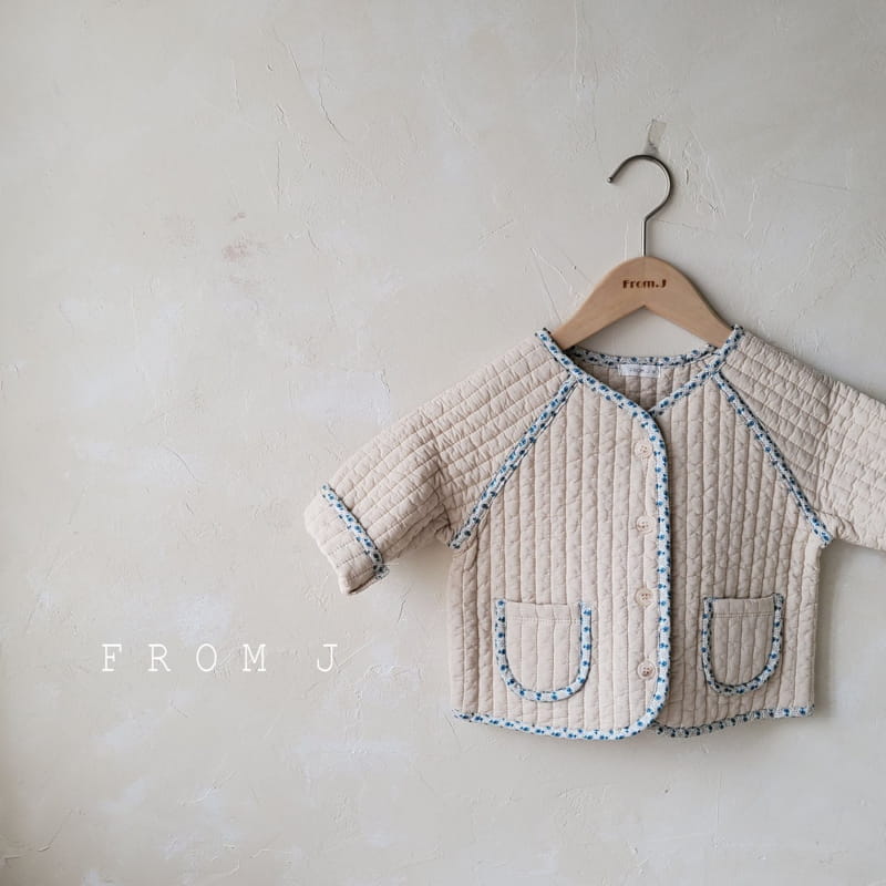 FROM J - Korean Children Fashion - #Kfashion4kids - Milky Quilting Jumper - 5