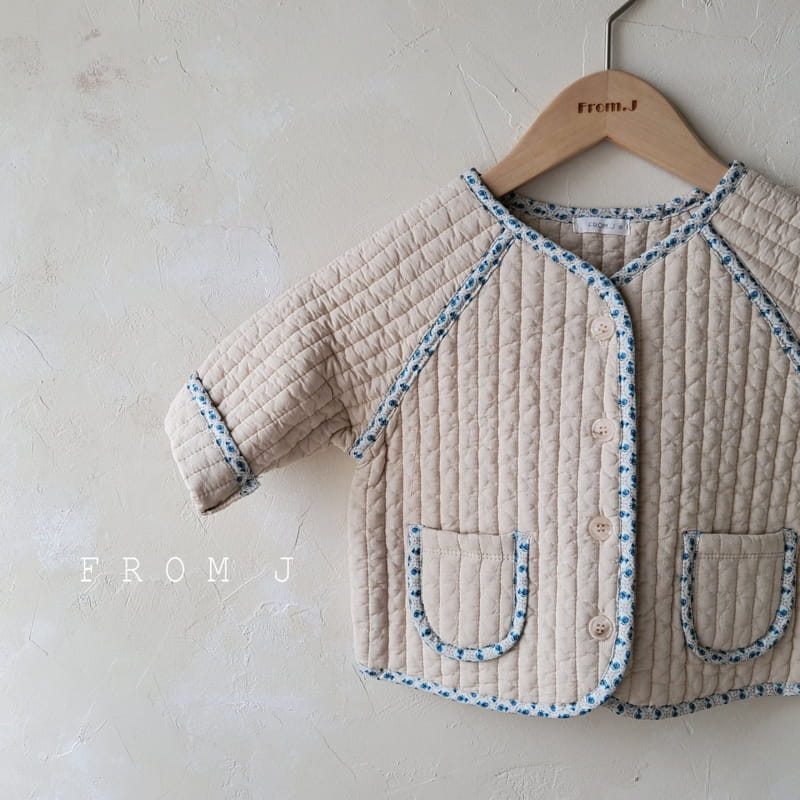 FROM J - Korean Children Fashion - #Kfashion4kids - Milky Quilting Jumper - 7