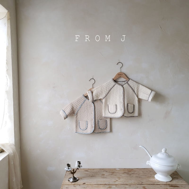 FROM J - Korean Children Fashion - #Kfashion4kids - Milky Quilting Jumper - 8