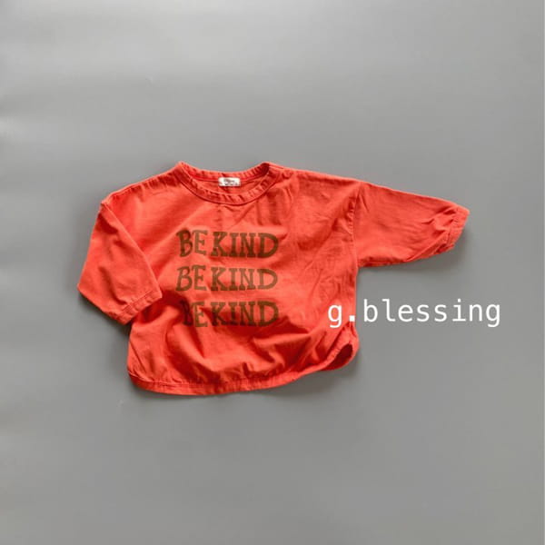 G BLESSING - Korean Children Fashion - #Kfashion4kids - Be Kind Tee