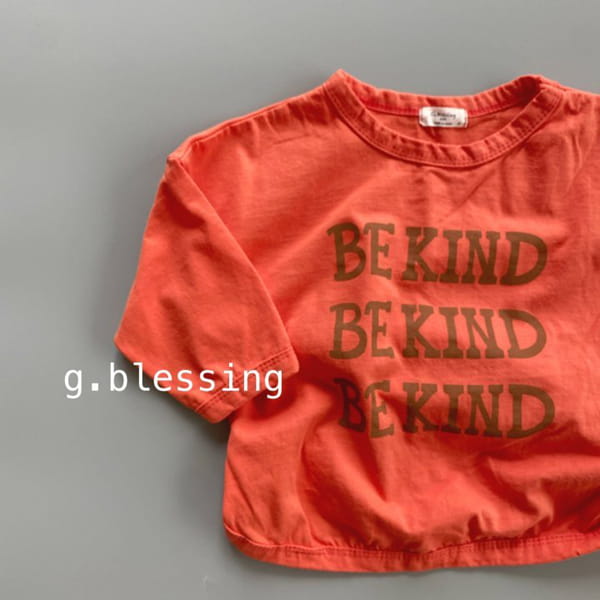 G BLESSING - Korean Children Fashion - #Kfashion4kids - Be Kind Tee - 2