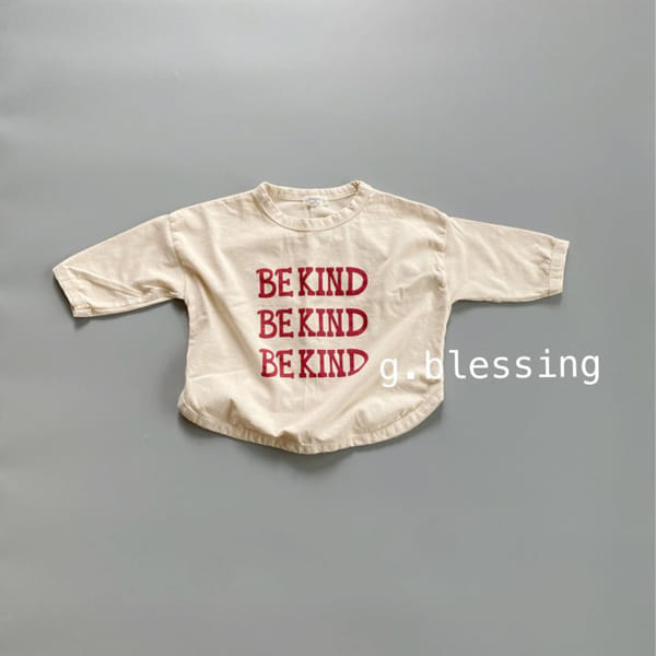 G BLESSING - Korean Children Fashion - #Kfashion4kids - Be Kind Tee - 3