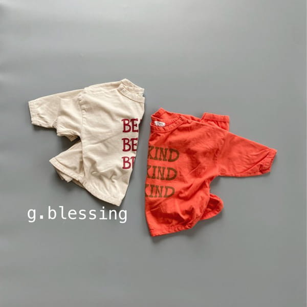 G BLESSING - Korean Children Fashion - #Kfashion4kids - Be Kind Tee - 9