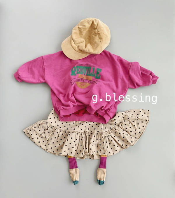 G BLESSING - Korean Children Fashion - #Kfashion4kids - Dot Hull One-piece - 5