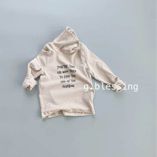 G BLESSING - Korean Children Fashion - #Kfashion4kids - Dot Turtleneck Tee