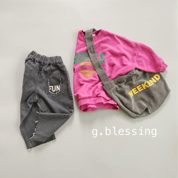 G BLESSING - Korean Children Fashion - #Kfashion4kids - 1981 Long Sweatshirt - 7
