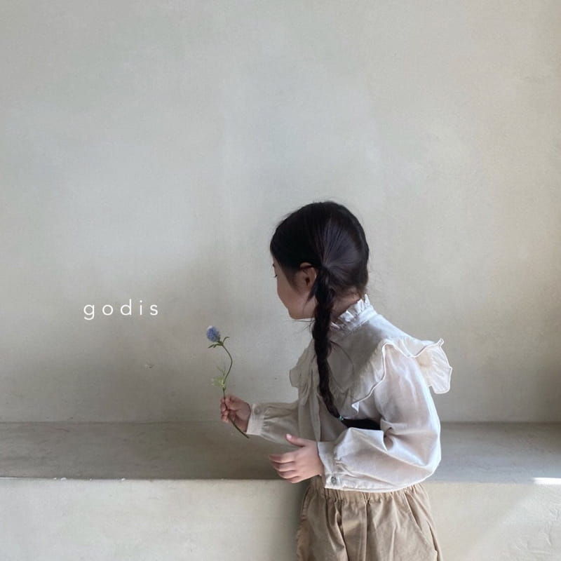 GODIS - Korean Children Fashion - #Kfashion4kids - Cape Blouse