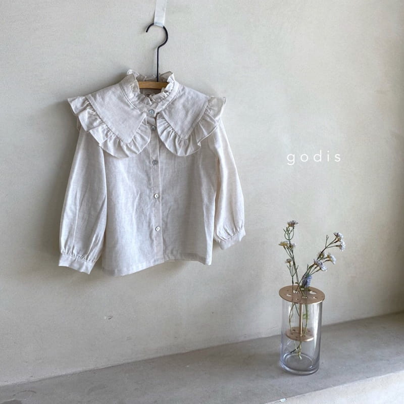 GODIS - Korean Children Fashion - #Kfashion4kids - Cape Blouse - 2