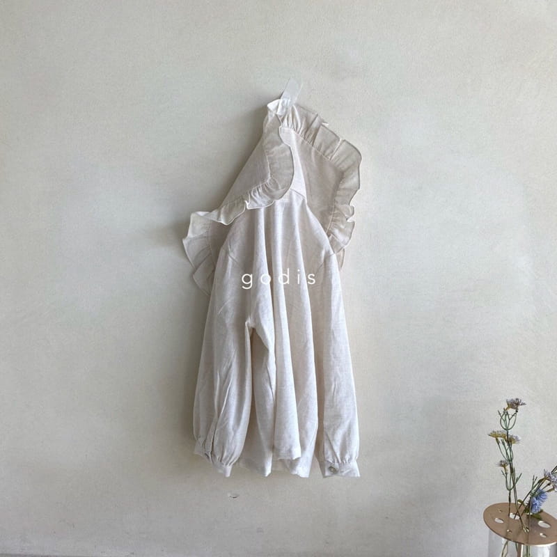 GODIS - Korean Children Fashion - #Kfashion4kids - Cape Blouse - 3