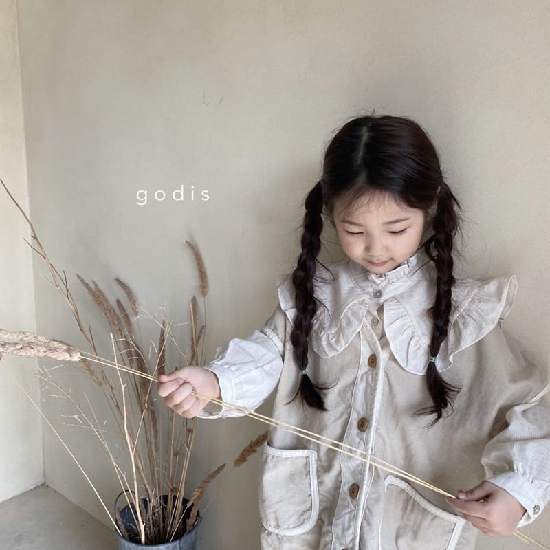 GODIS - Korean Children Fashion - #Kfashion4kids - Cape Blouse - 5