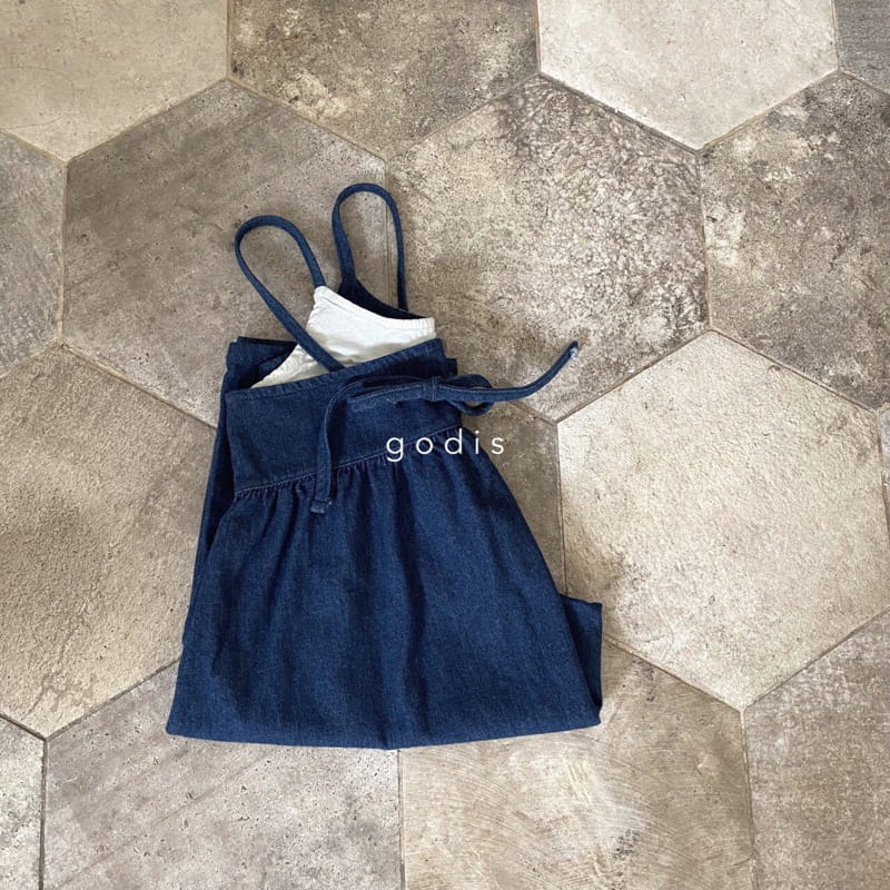 GODIS - Korean Children Fashion - #Kfashion4kids - Indigo Overalls