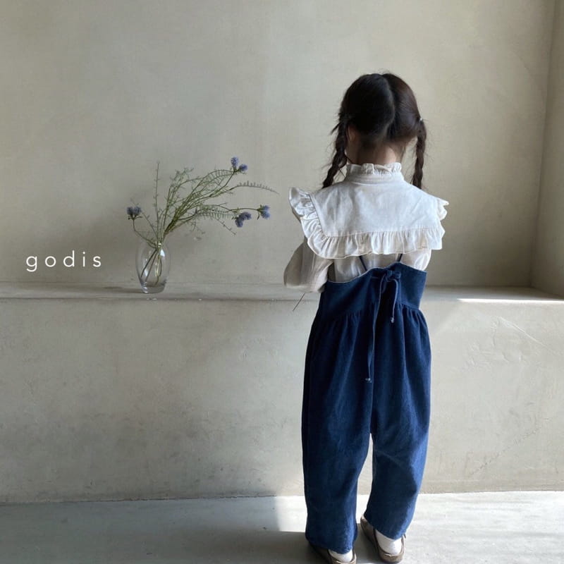 GODIS - Korean Children Fashion - #Kfashion4kids - Indigo Overalls - 12