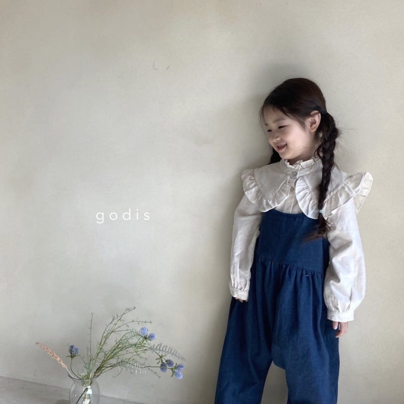 GODIS - Korean Children Fashion - #Kfashion4kids - Indigo Overalls - 9