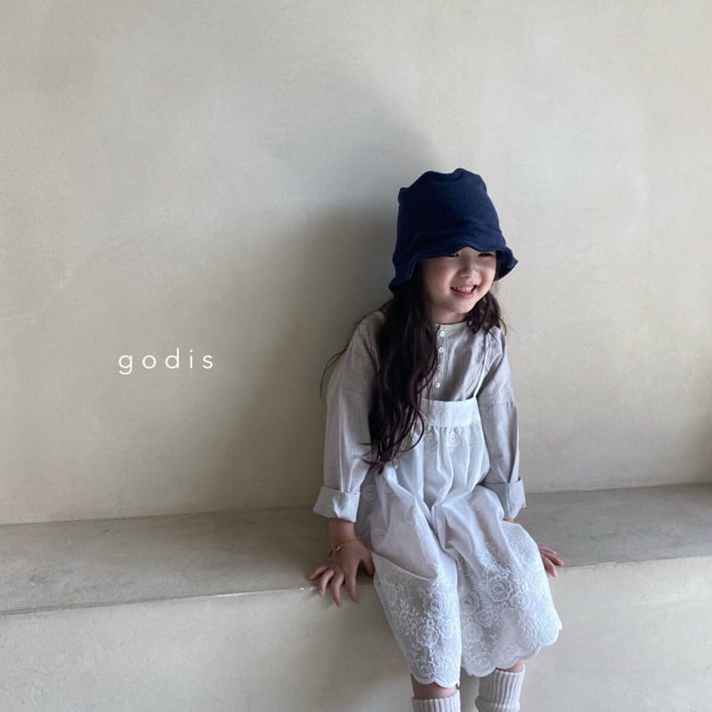 GODIS - Korean Children Fashion - #Kfashion4kids - Emboridery One-piece