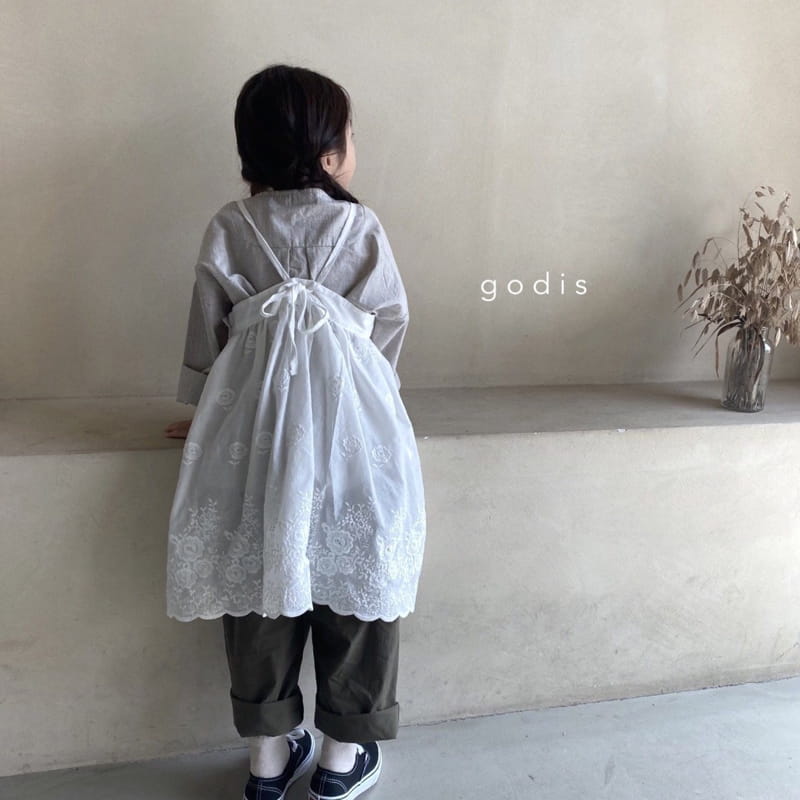 GODIS - Korean Children Fashion - #Kfashion4kids - Emboridery One-piece - 11