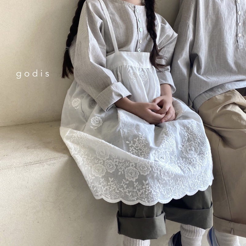 GODIS - Korean Children Fashion - #Kfashion4kids - Emboridery One-piece - 12