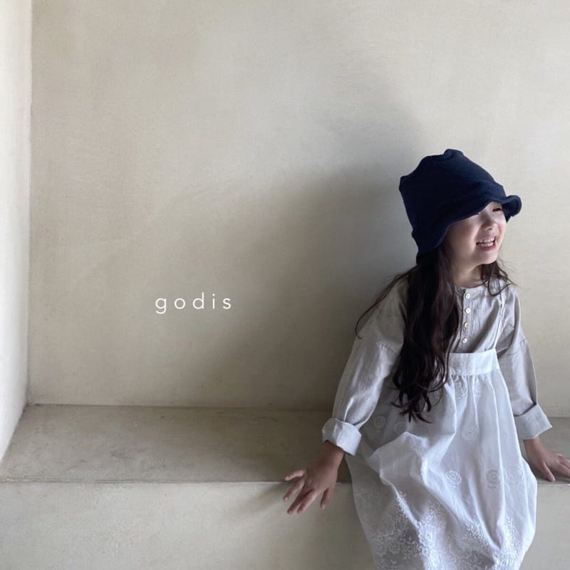 GODIS - Korean Children Fashion - #Kfashion4kids - Emboridery One-piece - 2