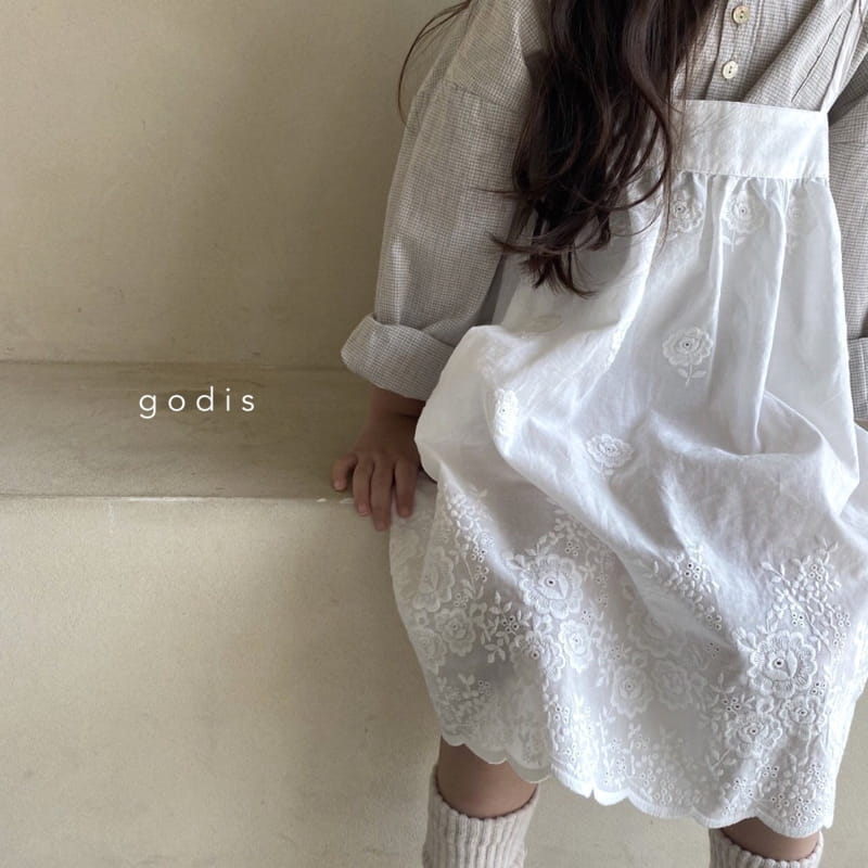 GODIS - Korean Children Fashion - #Kfashion4kids - Emboridery One-piece - 4