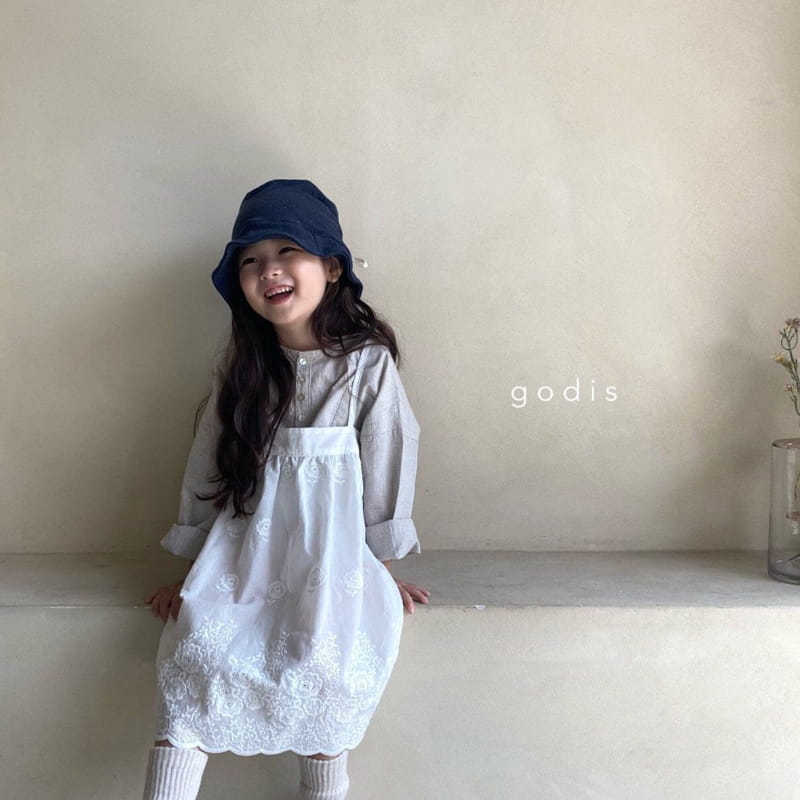 GODIS - Korean Children Fashion - #Kfashion4kids - Emboridery One-piece - 5
