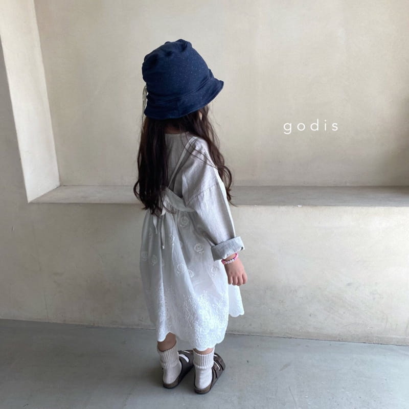 GODIS - Korean Children Fashion - #Kfashion4kids - Emboridery One-piece - 6
