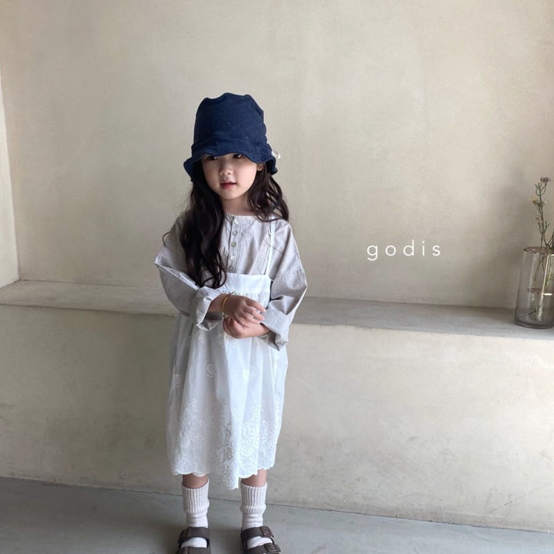 GODIS - Korean Children Fashion - #Kfashion4kids - Emboridery One-piece - 7