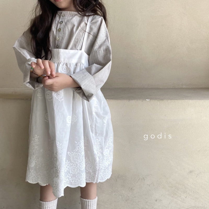 GODIS - Korean Children Fashion - #Kfashion4kids - Emboridery One-piece - 9