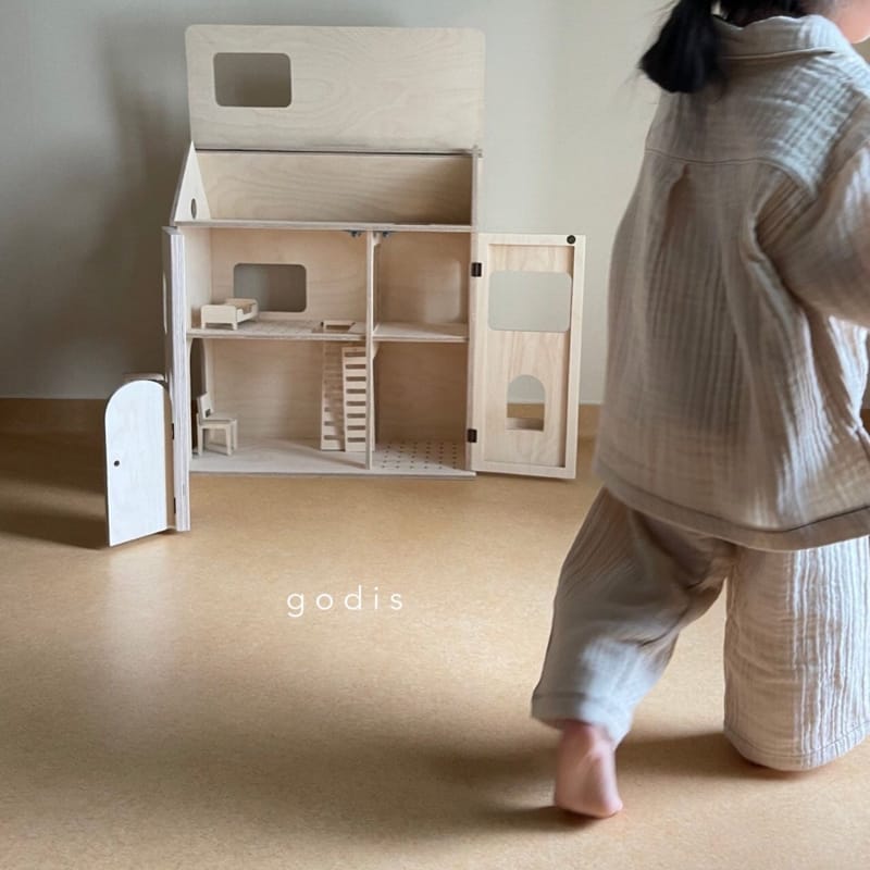 GODIS - Korean Children Fashion - #Kfashion4kids - Ecru Pajama - 5