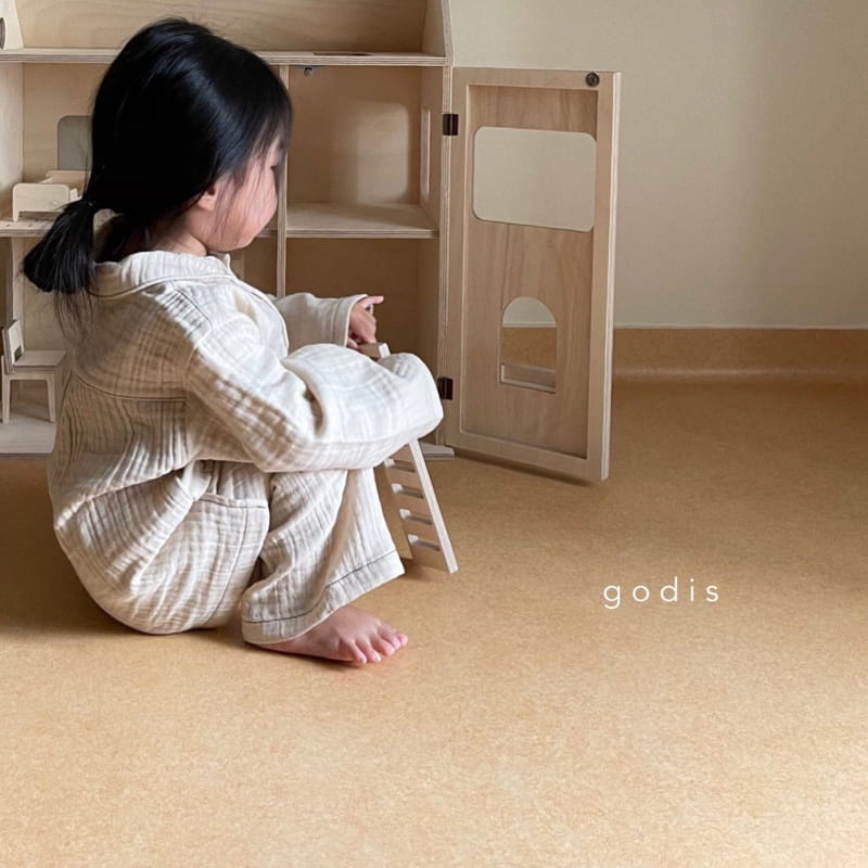GODIS - Korean Children Fashion - #Kfashion4kids - Ecru Pajama - 8