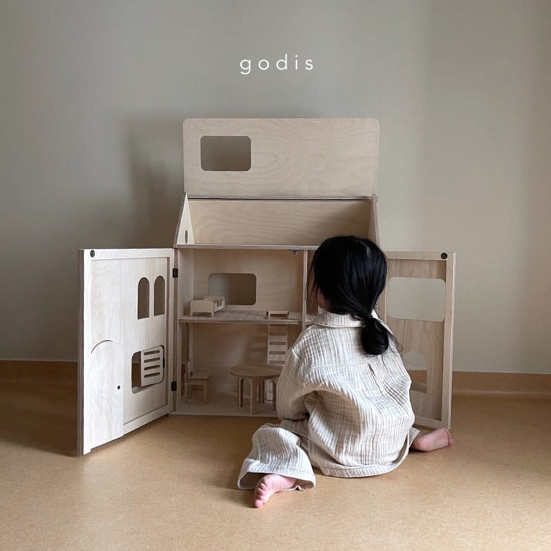 GODIS - Korean Children Fashion - #Kfashion4kids - Ecru Pajama - 9