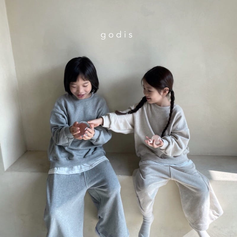 GODIS - Korean Children Fashion - #Kfashion4kids - Simple Layered Sweatshirt - 9