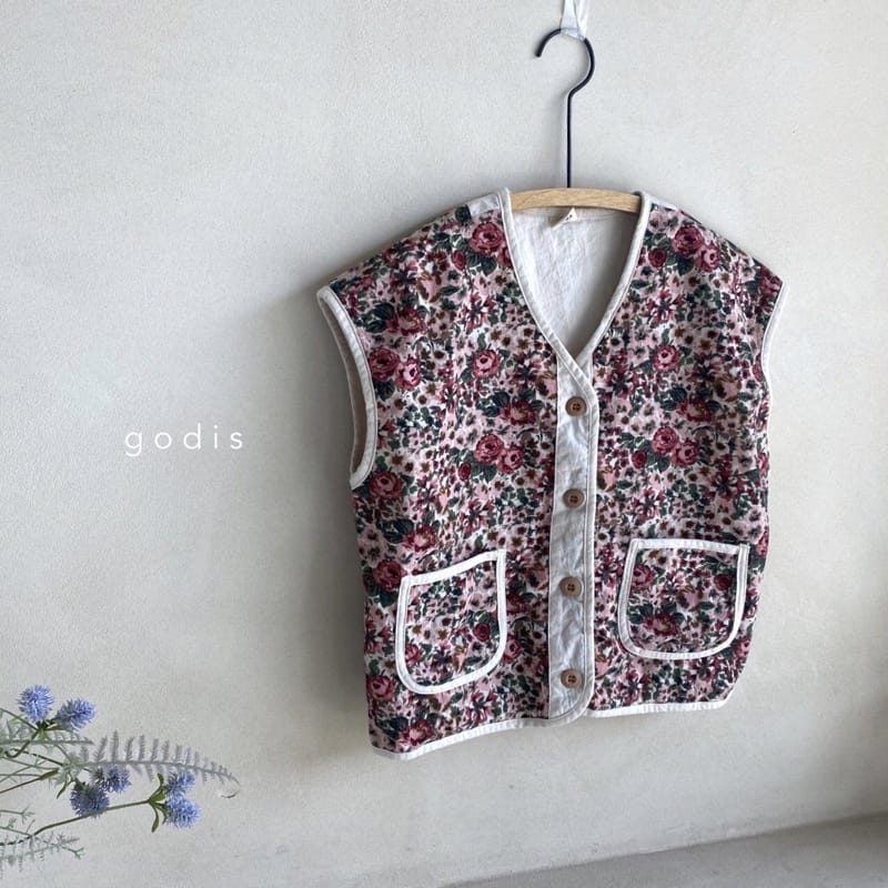 GODIS - Korean Children Fashion - #Kfashion4kids - Corduroy Vest - 3