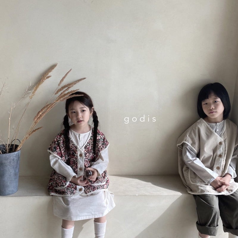 GODIS - Korean Children Fashion - #Kfashion4kids - Corduroy Vest - 8