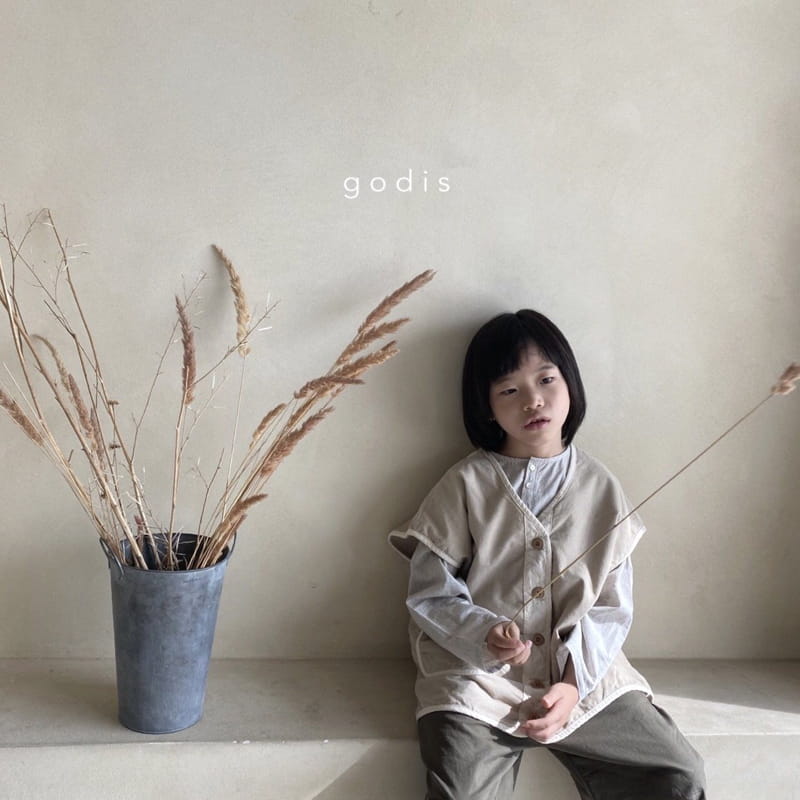 GODIS - Korean Children Fashion - #Kfashion4kids - Corduroy Vest - 9