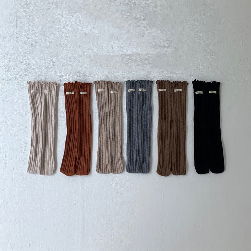 GO;U - Korean Children Fashion - #Kfashion4kids - Pol Pol Knee Socks