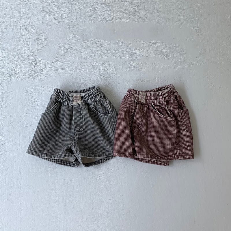 GO;U - Korean Children Fashion - #Kfashion4kids - Walnut Shorts - 2
