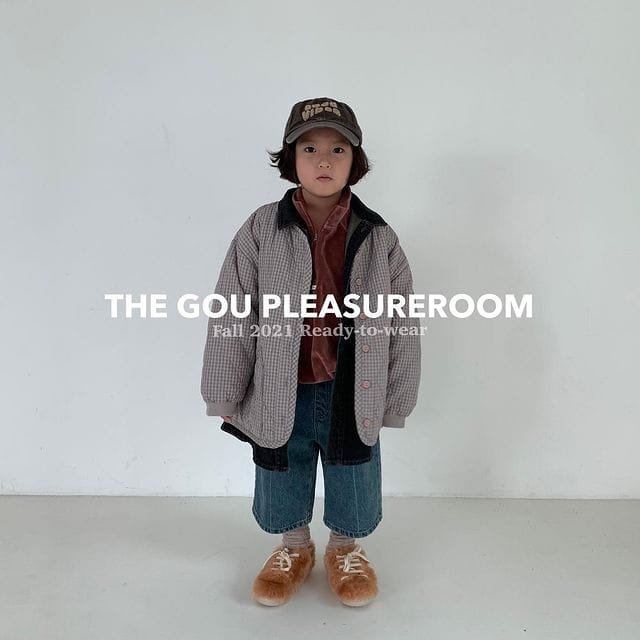 GO;U - Korean Children Fashion - #Kfashion4kids - Middle Pants
