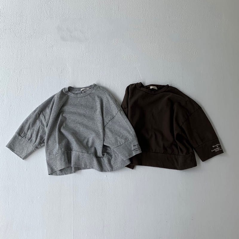 GO;U - Korean Children Fashion - #Kfashion4kids - Sleeve Tee - 2