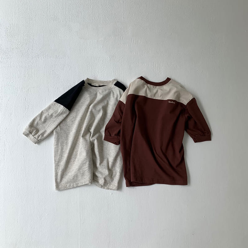 GO;U - Korean Children Fashion - #Kfashion4kids - Really Long Tee - 3