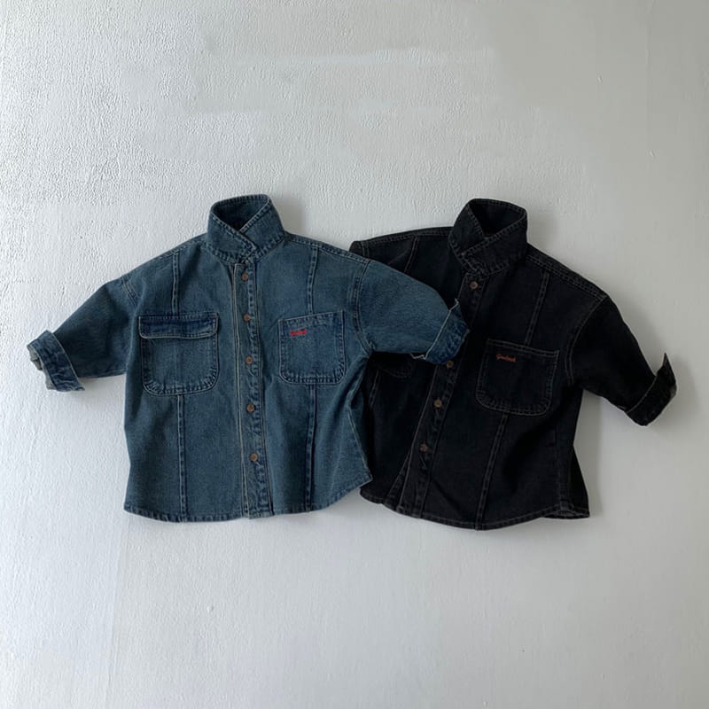 GO;U - Korean Children Fashion - #Kfashion4kids - Big Shirt - 6