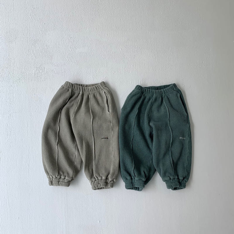 GO;U - Korean Children Fashion - #Kfashion4kids - Embossing Pants - 6