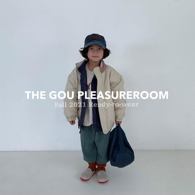 GO;U - Korean Children Fashion - #Kfashion4kids - Embossing Pants - 8