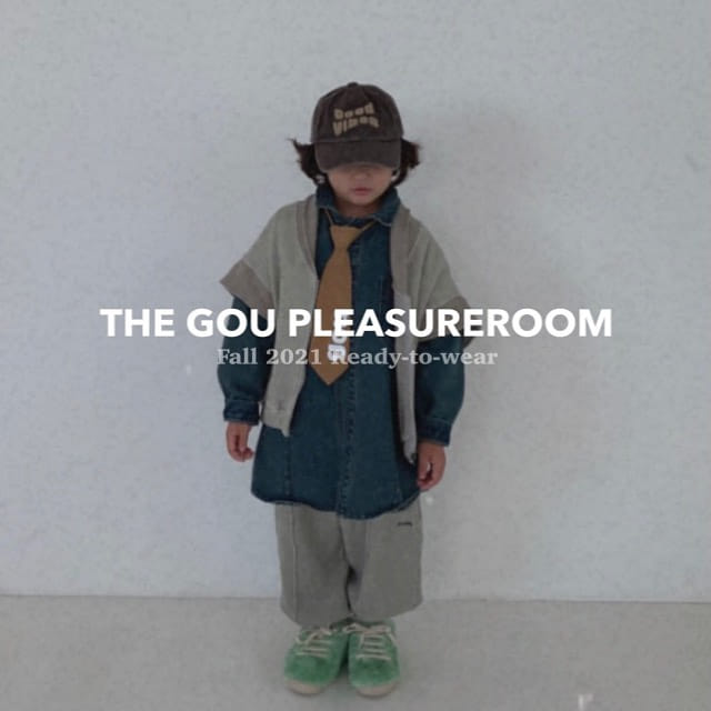 GO;U - Korean Children Fashion - #Kfashion4kids - Sing Sing Vest - 4