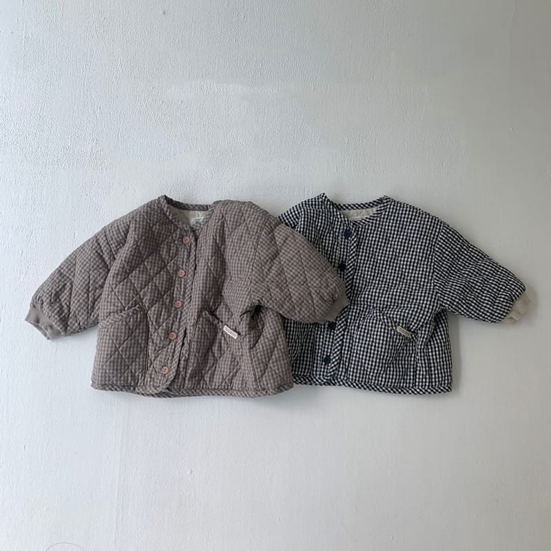 GO;U - Korean Children Fashion - #Kfashion4kids - Chess Jumper - 4