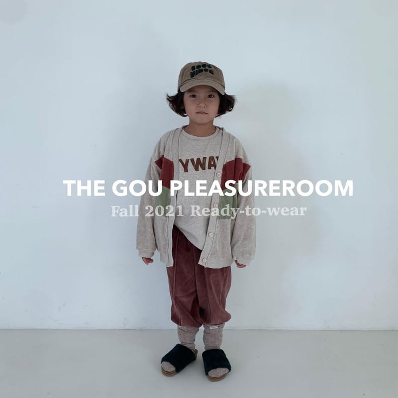 GO;U - Korean Children Fashion - #Kfashion4kids - Burn Cardigan
