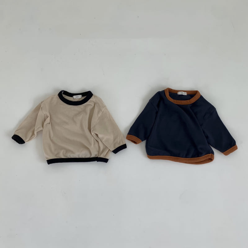 GO;U - Korean Children Fashion - #Kfashion4kids - Marlang Color Tee - 3