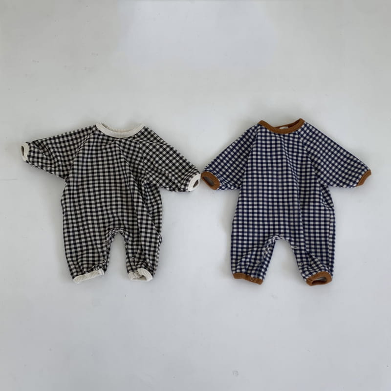 GO;U - Korean Children Fashion - #Kfashion4kids - Square Bodysuit - 3